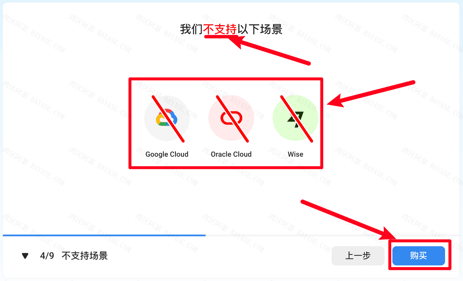 wildcard不支持的服务